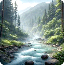 آهنگ شارش حجمی رودخانه